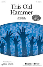 This Old Hammer arranged by Neil Ginsberg. For Choral (TBB). Choral. Published by Shawnee Press.

The folk tale of John Henry is told in this rhythmic piano and vocal arrangement. Individual part-singing, along with full harmonic sections, brings the text to life and creates a powerhouse number for developing voices. Available as a best-selling 3-part, it is now available in a new TBB voicing.

Song List:

    This Old Hammer
    John Henry

Minimum order 6 copies.