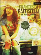 Francesca Battistelli - My Paper Heart by Francesca Battistelli. For Piano/Vocal/Guitar. Sacred Folio. Softcover. 104 pages. Word Music #080689540288. Published by Word Music.

Matching folio to the 2008 album featuring the hit single “I'm Letting Go” and 10 others: Blue Sky • It's Your Life • My Paper Heart • Time In Between • Unpredictable • and more. Also includes two songs from the deluxe edition album “Keep Me Guessing” and “Lead Me to the Cross”.