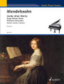 Songs without Words (Schott Piano Classics Series). By Felix Bartholdy Mendelssohn (1809-1847). Edited by André Terebesi and Andr. For Piano. Schott. Softcover. 64 pages. Schott Music #ED9012. Published by Schott Music.

18 selections featuring the most popular pieces from Mendelssohn's Songs Without Words. Includes: Andante con moto, Op. 19/1 • Moderato, Op. 19/4 • Venetian Gondola Song, Op. 19/6 • Folk Song, Op. 53/5 • Presto, Op. 102/3 • and more. Easy to Intermediate Level.