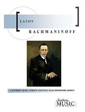 Canon in E Minor. (Keyboard/Piano Solo). By Sergei Rachmaninoff (1873-1943). For Piano (Piano). Sheet Music - Keyboard Piano Solo. Southern Music. Southern Music Company #RC. Published by Southern Music Company.