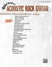Acoustic Rock Guitar. (Value Songbooks Series). By Various. For Guitar. Book; Guitar Mixed Folio; Guitar TAB; Solo Guitar TAB (EZ/Int). Easy Guitar. Acoustic; Rock. Softcover. Guitar tablature. 304 pages. Hal Leonard #35436. Published by Hal Leonard.

Budget-savvy musicians love the Value Songbooks series! The books in this series each contain more than 300 pages of smash hit sheet music for a bargain price! For practice, pleasure, or performance, any musician – from hobbyist to professional – will appreciate the huge array of top-tier songs available in these smart and affordable collections. Songs include: All the Pretty Little Ponies • Annie's Song • Babe I'm Gonna Leave You • Big Yellow Taxi • Black Water • Both Sides Now • Box of Rain • Can't Find My Way Home • Carefree Highway • Cat's in the Cradle • The Chain • Changes in Latitudes, Changes in Attitudes • Chelsea Morning • Check E.'s in Love • Classical Gas • Copperline • Crazy Love • Danny's Song • Do You Want to Know a Secret • Early Morning Rain • Embryonic Journey • Fake Plastic Trees • Falling Slowly (from Once) • For What It's Worth • Fountain of Sorrow • Friend of the Devil • Good Riddance (Time of Your Life) • Handsome Johnny • Handy Man • Heaven • Hey There Delilah • Home • A Horse with No Name • How Can You Mend a Broken Heart • I Need You • I Started a Joke • If You Could Read My Mind • Into the Mystic • Jesse • Layla • Life by the Drop • Losing My Religion • A Love Song • Maggie May • Margaritaville • Maria Maria • Melissa • Melissa • Midnight Rider • Mood for a Day • Moondance • Mr. Bojangles • My Sweet Lady • Never Going Back Again • New Soul • Over the Rainbow/What a Wonderful World • Peaceful Easy Feeling • Rainy Day People • Ripple • Rocky Mountain High • She Talks to Angels • Shower the People • Sister Golden Hair • Son of a Son of a Sailor • Song for Adam • Sunshine on My Shoulders • Superstar • Take It Easy • Taxi • Tin Man • Umbrella • Uncle John's Band • Ventura Highway • Wake Me Up When September Ends • Watching the River Run • Wild Horses • Wildfire • Wish You Were Here • The Wreck of the Edmund Fitgerald.