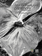 Brick by Boring Brick. (Original Sheet Music Edition). By Paramore. By Hayley Williams and Josh Farro. For Piano/Vocal/Guitar. Artist/Personality; Piano/Vocal/Chords; Sheet; Solo. Piano Vocal. Rock. 12 pages. Alfred Music Publishing #35185. Published by Alfred Music Publishing.

Piano/vocal/chord sheet music for Paramore's Billboard Alternative chart single.