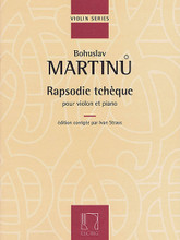 Rapsodie Tcheque For Violin And Piano (rhapsody). Editions Durand. Book only. 32 pages. Editions Durand #DF1590600. Published by Editions Durand.