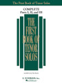 The First Book of Solos Complete - Parts I, II and III (Tenor). Edited by Joan Frey Boytim. For Vocal. Vocal Collection. 398 pages. Published by G. Schirmer.

We proudly present these convenient new value packages! Each package includes over 90 songs, all at the same level of difficulty, conveniently and affordably priced for teacher reference. Each “complete” pack would retail for $44.97 if components were purchased separately.