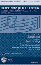 Hermosas Ninfas Que, En El Rio Metidas by Garcilaso de la Vega and Z. Randall Stroope. For Choral (SATB Divisi). Walton Choral. 12 pages. Walton Music #WW1513. Published by Walton Music.

A beautifully crafted setting of a 16th century sonnet by the poet of “Amor De Mi Alma.” With accessible range and vocal demand, this work will be another favorite for high school level choir and beyond. Also included in the Four Spanish Sonnets collection. Duration: ca. 3:30.

Minimum order 6 copies.