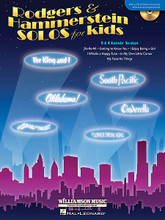 Rodgers & Hammerstein Solos for Kids. (14 Classic Songs Voice and Piano with a CD of Performances by Kids and Accompaniments). By Richard Rodgers. For Voice, Piano Accompaniment. Vocal Collection. Book with CD. 64 pages. Published by Williamson Music.

Great classic songs selected for children singers. CD features performances by professional Broadway kids and piano accompaniments. Includes: Do-Re-Mi • Getting to Know You • I Enjoy Being a Girl • I Whistle a Happy Tune • In My Own Little Corner • My Favorite Things • Oh' What a Beautiful Mornin' • and more.