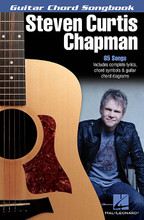 Steven Curtis Chapman by Steven Curtis Chapman. For Guitar. Guitar Chord Songbook. Softcover. 224 pages. Hal Leonard #700702. Published by Hal Leonard.

65 of the best songs from this Dove Award®-winning CCM superstar. Songs include: All Things New • Be Still and Know • Cinderella • For the Sake of the Call • Go There with You • His Strength Is Perfect • I Will Be Here • Live Out Loud • Love You with My Life • Speechless • With Hope • and more. Includes complete lyrics with chord symbols and guitar chord diagrams. 6″ x 9″.