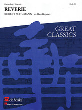 Traumerei (Reverie) (Score and Parts). By Robert Schumann. Arranged by Henk Hogestein. For Concert Band (Score & Parts). De Haske Concert Band. Grade 3. Published by De Haske Publications.

Severe and permanent damage to this hand prevented Robert Schumann from pursuing a career as a concert pianist. However, this tragedy allowed Schumann to compose an exquisite body of work, including orchestra, chamber and vocal works. He most frequently composed for his own instrument, the piano. Henk Hogestein has chosen the famous “Reverie” from Scenes from Childhood and turned it into a moving arrangement for concert band. Dur: 3:00.