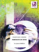 Portraits of Spain. (Score and Parts). By Teo Aparicio Barberán and Teo Aparicio Barber. For Concert Band (Score & Parts). Beriato Music Concert Band Set. Grade 4. Beriato Music #EMA003. Published by Beriato Music.

This work by Spanish composer and conductor Teo Aparicio Barberán is a fantasy based on typical Spanish music. It starts with an exquisite seguidilla with a compelling rhythm, and continues with a magnificent and exotic Andalusian “romance.” We are then treated to a dash of fandango, and the piece ends with a Mediterranean copla. This is the perfect challenge for musicians who love Spanish music and style. Dur: 9:30.