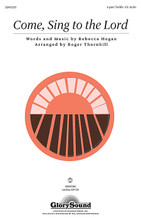 Come, Sing to the Lord ((with Ode to Joy)). By Rebecca Hogan. Arranged by Roger Thornhill. For Choral (2PT TREBLE). Glory Sound WorshipSongs Jr. 8 pages. Published by GlorySound.

Uses: General

Here is a great opener for choirs of any age. The pleasing 6/8 feel of this psalm paraphrase is very easy to learn. The simple canonic treatment of this anthem makes two-part singing a breeze. The inclusion of Joyful, Joyful We Adore You is inspired. Available: 2 part treble, LiteTrax CD. Duration: ca. 1:47.

Minimum order 6 copies.