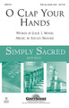 O Clap Your Hands by Ashley Brooke and Julie I. Myers. For Choral (SAB, OPT. CLARINET & TAMBOURIN). Glory Sound Simply Sacred. 12 pages. Published by GlorySound.

Uses: General, Advent

Scripture: Psalm 47:1; Psalm 47

Like a Hebrew dance, this Advent and general choral makes for an easily learned anthem for adults and young voices alike. Welcome something fresh for your choir folders this year! Available: SAB, clarinet, tambourine; 2-Part Treble, tambourine; LiteTrax CD. Duration: ca. 2:00.

Minimum order 6 copies.