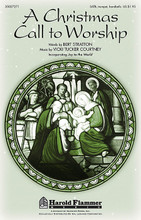 A Christmas Call to Worship. ((with Joy to the World)). For Choral (SATB). Harold Flammer Christmas. 16 pages. Published by Shawnee Press.

Uses: Christmas, service music

Scripture: Luke 2:10; Joel 2:1

At the sound of the trumpet and three octaves of jubilant handbells, your Christmas service is launched. This holiday proclamation has a cheerful neo-classical sound. The addition of Joy to the World adds just the right exclamation point to crown the anthem with thrilling purpose. Available: SATB, tpt, handbells. Duration: ca. 2:11.

Minimum order 6 copies.