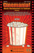 Cinemania! Movie Blockbusters in Concert ((Medley)). Arranged by Mac Huff. For Choral (SATB). Pop Choral Series. 56 pages. Published by Hal Leonard.

Celebrate Hollywood's recent past with this 16-minute retrospective of movie magic in three flexible sections. Featuring songs featured in Shrek * Twilight * Enchanted * Slum Dog Millionaire * Sister Act * and more, you'll love the memories, the romance and the adventure as the cinema comes alive. Songs include: Accidentally in Love * Bella's Lullaby * (Everything I Do) I Do It for You * Happy Working Song * I Am a Man of Constant Sorrow * I Will Always Love You * I Will Follow Him (I Will Follow You) * I'm a Believer * Jai Ho * Let the River Run * Let's Go to the Movies * My Heart Will Go On * Nine to Five. Available separately: SATB, SAB, 2-Part, ShowTrax CD. Combo parts (tpt 1-2, tsx, tbn, bsx, syn, gtr, b, dm) available as a digital download. Duration: ca. 16:30.