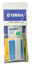 Clarinet Maintenance Kit. Band and Orchestra Accessories. Yamaha #YACCLKIT. Published by Yamaha.

Perfect for players at any level, Yamaha Wind Instrument Care & Maintenance Kits provide an easy maintenance solution for clarinet players. Each kit is specially designed to contain the highest quality cloths, brushes, swabs, and lubricants to keep any instrument in top playing condition. Each kit also features an easy-to-understand care & maintenance manual and re-closeable plastic bag for item storage.