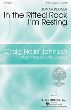 In the Rifted Rock I'm Resting (Craig Hella Johnson Choral Series). Edited by Craig Hella Johnson. Arranged by Jonah Kliewer. For Choral (SATB). Choral. 12 pages. Published by G. Schirmer.

From Craig Hella Johnson and Conspirare, this setting of a beloved evangelical hymn by Jonah Kliewer is both sturdy and transformational, projecting a sense of calmness and comfort. Duration: ca. 2:50.

Minimum order 6 copies.