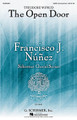 The Open Door (Francisco N). By Theodore Wiprud. Edited by Francisco Nunez. For Choral (SATB). Choral. 12 pages. Published by G. Schirmer.

Exploring themes of infinite possibility and the intersection of the inner and outer essence of life, this setting of the 13th century poetry of Rumi offers a simple but profound reflection on the human and the divine. Recommended for better high school level and up. Duration: ca. 4:50.

Minimum order 6 copies.