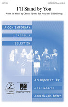 I'll Stand By You arranged by Deke Sharon. SATB. Choral. 16 pages. Published by Contemporary A Cappella Publishing.

A modern ballad that translates well from small ensemble to large chorus, with a timeless message and powerful harmonies. Solo can be sung by an alto, soprano or tenor. Great for graduations and other events.

Minimum order 6 copies.