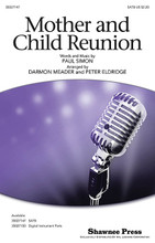 Mother and Child Reunion by Paul Simon. Arranged by Peter Eldridge and Darmon Meader. For Choral (SATB). Choral. 20 pages. Published by Shawnee Press.

This Paul Simon classic has been dynamically arranged by Eldridge and Meader and recorded by the venerable New York Voices. Smooth jazz vocals and solo lines play against a rhythmic percussion background making up this hot chart that was recorded on the CD New York Voices Sing the Songs of Paul Simon. Available separately: SATB, Digital Instrument Pack. Duration: ca. 5:14.

Minimum order 6 copies.