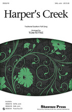 Harper's Creek arranged by Thomas Fettke. For Choral (SAB). Choral. 12 pages. Published by Shawnee Press.

A popular clapping song at all-night dancing marathons on Southern plantations during holiday celebrations and festivities, this arrangement captures a contagious energy with a lively melody, vocal harmonies, handclaps and an optional fiddle part. A great selection for all performing groups. Available separately: SATB, violin; SAB, violin; PianoTrax CD. Duration: ca. 1:34.

Minimum order 6 copies.