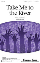 Take Me to the River by Kirby Shaw. For Bass, Choral, Drums (SATB). Choral. 16 pages. Published by Shawnee Press.

Kirby has written an original spiritual that has a gospel-rock feel and well-defined vocal harmonies. With a driving force and full of energy, this choral works well for your concert as well as show choirs of all ages and abilities. Offers many distinct solo opportunites! Available separately: SATB, bass guitar and drums; 3-part mixed, bass guitar and drums; StudioTrax CD. Duration: ca. 3:05.

Minimum order 6 copies.