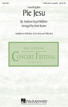 Pie Jesu (from Requiem). By Andrew Lloyd Webber. Arranged by Mark A. Brymer. For Choral (TTBB Div A Cappella). Choral. 4 pages. Published by Hal Leonard.

This hauntingly beautiful work from Andrew Lloyd Webber's acclaimed Requiem is now available in a simply stunning a cappella edition. Available separately: SATB divisi, SSAA divisi, TTBB divisi. Duration: ca. 2:35.

Minimum order 6 copies.