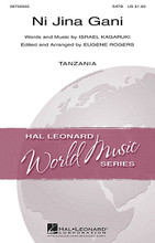 Ni Jina Gani by Israel Kagaruki. Arranged by Eugene Rogers. For Choral, Percussion (SATB). Choral. 8 pages. Published by Hal Leonard.

This Swahili song from Tanzania may be performed by mixed voice or male ensembles and is in the style of a “pambio,” used at special gatherings such as weddings or funerals. The tempo is somewhat stately, so this work makes an ideal processional in a choral concert and includes percussion, text, translation, pronunciation and other helpful information. Duration: ca. 3:00.

Minimum order 6 copies.