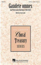 Gaudete omnes by Jan Pieterszoon Sweelinck (1562-1621). Edited by John Leavitt. For Choral (SSATB A Cappella). Treasury Choral. 16 pages. Published by Hal Leonard.

This brilliant motet by Jan Pieter Sweelinck is a substantial work for better high schools and up; opening with a virtuosic unfolding of imitative vocal phrases followed by a quiet middle section and building to a glorious alleluia. Duration: ca. 3:00.

Minimum order 6 copies.