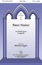 Pater Noster by Michael Eglin. For Choral (SATB DV A Cappella). H.T. Fitzsimons Co. 12 pages. H.T. FitzSimons Company #F2362. Published by H.T. FitzSimons Company.

Eglin has set The Lord's Prayer to music using a modern madrigal style. Tender suspensions and beguiling harmonies add a profound depth to this familiar prayer, written in Latin. Excellent for church or concert.

Minimum order 6 copies.