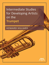 Intermediate Studies for Developing Artists on Trumpet. For Trumpet. Meredith Music Resource. Softcover. 48 pages. Published by Meredith Music.

This text covers every possible style appropriate to an intermediate book for brass. It includes music from the 14th century up to the beginning of the 20th century from dozens of countries, including original compositions that mimic many historic styles. The musical selections outside the standard repertoire compare well in quality to the more famous works, and have unique elements that increase students' musical vocabulary. Includes: challenging and rewarding music in a comfortable range for students with braces * musical exercises to teach phrasing * and lip slur exercises. The great musical examples make practicing feel effortless and enriching! In addition to classical etudes, a number of jazz etudes are incorporated that represent important styles including Dixieland, Swing, Bebop, Blues and various Latin forms.