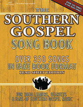 Southern Gospel Song Book arranged by Various Arrangers. For C Instruments. Fake Book. Moderate. Softcover. 400 pages. Brentwood-Benson Music Publishing #4575708667. Published by Brentwood-Benson Music Publishing.

This new songbook features over 350 southern gospel songs with the melody line and chord symbol (Fake Book format). The simplicity and convenience of this format is perfect for song leaders, quartets and fans of southern gospel music.