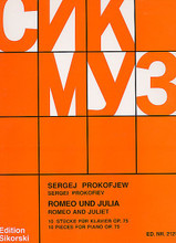 Selections from Romeo and Juliet. (10 Pieces For Piano Opus 75). By Sergei Prokofiev (1891-1953). For Piano. Piano Large Works. 20th Century. SMP Level 7 (Late Intermediate). Collection. Standard notation, fingerings and introductory text (does not include words to the songs). Opus 75. 48 pages. Sikorski #SIK2121. Published by Sikorski.
Product,58707,Gabriel's Oboe (from The Mission) - Grade 3-4"