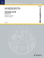 Sonata fur Klarinette und Piano by Paul Hindemith (1895-1963). For Clarinet, Piano. Schott. 20th Century. Difficulty: difficult. Clarinet solo single. Solo part, standard notation and piano accompaniment. Composed 1939. 38 pages. Schott Music #ED3641. Published by Schott Music.

Composed in 1939.