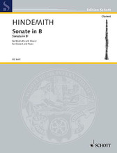 Sonata fur Klarinette und Piano by Paul Hindemith (1895-1963). For Clarinet, Piano. Schott. 20th Century. Difficulty: difficult. Clarinet solo single. Solo part, standard notation and piano accompaniment. Composed 1939. 38 pages. Schott Music #ED3641. Published by Schott Music.

Composed in 1939.