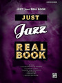 Just Jazz Real Book - C Edition. (C Edition). By Various. For Melody/Lyrics/Chords. Fake Book. Fake Book. Jazz. Difficulty: easy-medium to medium. Fakebook. Vocal melody, lyrics, chord names, black & white photos, discography and introductory text. 400 pages. Hal Leonard #FBM0003. Published by Hal Leonard.

From classic jazz standards to bebop, cool, and modern jazz, the Just Jazz Real Book contains 250 jazz classics that are the core required repertoire for jazz musicians all over the world. Production teams in both the U.S. and U.K. took great care to ensure the accuracy and usability of each arrange ment, and original composer sources were consulted to ensure that the arrangements remained true to the composers' intentions. Each book in the series is extensively cross-referenced with appendices that include a complete composer index, a complete discography of suggested recorded versions for each song, a section on how to play from a fakebook, chord theory reference pages, chord voicings, and a section on how to create interesting chord substitutions.