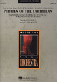 Pirates of the Caribbean by Klaus Badelt. Arranged by Ted Ricketts. For Orchestra (Score & Parts). HL Full Orchestra. Grade 4. Published by Hal Leonard.

This summer's best adventure film has a musical score that soars behind the high jinks of Johnny Depp's Jack Sparrow and his band of nautical hooligans.