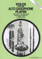 Solos for the Alto Saxophone Player (book only). Edited by Larry Teal. For Saxophone, Alto Saxophone, Piano Accompaniment. Woodwind Solo. Classical. Difficulty: medium to medium-difficult. Book only. Solo part and piano accompaniment. 101 pages. G. Schirmer #ED2599. Published by G. Schirmer.

The pieces in this collection have been selected for their musical value, and for their adaptability to the style and limitations of the instrument. These compositions may be used both as study pieces and in concert performance. Accompaniment CD available separately - see item HL.50490433.