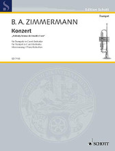 Nobody Knows De Trouble I See. (Trumpet with Piano Reduction). By Bernd Alois Zimmermann (1918-1970). For trumpet and piano reduction. Schott. Piano Reduction with Solo Part. 40 pages. Schott Music #ED7163. Published by Schott Music.