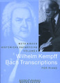 Wilhelm Kempff Bach Transcriptions for Piano by Johann Sebastian Bach (1685-1750). Edited by Wilhelm Kempff. For Piano (Piano). BH Piano. 40 pages. Bote & Bock #M202518755. Published by Bote & Bock.

Choral preludes and famous movements from cantatas and sonatas by Johann Sebastian Bach, in classical arrangements for piano by this great pianist.