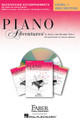 Piano Adventures Level 1 - Lesson CD by Nancy Faber and Randall Faber. Arranged by David Andruss. For Piano/Keyboard. Faber Piano Adventures®. 1. CD only. Faber Piano Adventures #CD1002. Published by Faber Piano Adventures.

Orchestrations by David Andruss

This compact disc contains orchestrated background accompaniments for the pieces in the 2nd Edition Level 1 Lesson Book. Teachers and students will be delighted by newly orchestrated background accompaniments, improvisation opportunities, and the variety of musical textures. Each selection in the book is played twice: first at a slow practice tempo and then at performance tempo. The piano part is included in the slow track. For the performance track, the piano part is omitted or is in the background, allowing the student to be the featured performer. Songs include: Firefly • Mexican Jumping Beans • Mozart's Five Names • Traffic Jam 2nds • Kites in the Sky • Forest Drums • Super Secret Agent • Boogie on Broadway • Song for a Scarecrow • Theme from the London Symphony • Dinosaur Stomp and more. The Enhanced CD also includes standard MIDI files that can be accessed with a computer. When used with your software, keyboard, or synthesizer, the MIDI files allow you to adjust tempos, isolate track playbacks, and transpose to different keys. Special bonus: MIDI files for the Piano Adventures® Level 1 Performance Book and the Level 1 Technique & Artistry Book are also included on this CD.