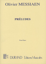 Preludes pour piano. (Piano Solo). By Olivier Messiaen (1908-1992). For Piano. Editions Durand. 20th Century. SMP Level 10 (Advanced). Collection. Standard notation (does not include words to the songs). 55 pages. Editions Durand #DF1184300. Published by Editions Durand.
Product,58797,The Seal Lullaby (SATB)"