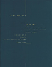 Clarinet Concerto Op. 57. (Clarinet and Piano Reduction). By Carl August Nielsen (1865-1931). For Clarinet, Piano Accompaniment. Music Sales America. 20th Century. 36 pages. Edition Wilhelm Hansen #WH30643. Published by Edition Wilhelm Hansen.

Carl Nielsen's Koncert from Opus 57 is a work for clarinet and orchestra. This edition features a piano reduction of the original orchestral score with clarinet solo part. Originally composed in 1928, this edition is based on the revised score published by the Carl Nielsen Edition in 2002.