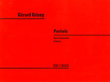 Partiels Pour 18 Musiciense. (Score). By Gerard Grisey and G. Score. Misc. 68 pages. Ricordi #R132423. Published by Ricordi.