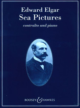 Sea Pictures, Op. 37. (Contralto and Piano). By Edward Elgar (1857-1934). For Piano, Voice (Contralto). Boosey & Hawkes Voice. 36 pages. Boosey & Hawkes #M060019746. Published by Boosey & Hawkes.

Contents: Sea Slumber-Song • In Haven (Capri) • Sabbath Morning at Sea • Where Corals Lie • The Swimmer.