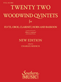 22 Woodwind Quintets – New Edition