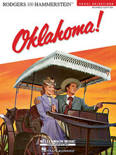 Oklahoma! (Vocal Selections - Revised Edition). For Guitar, Piano/Keyboard, Vocal. Vocal Selections. Broadway. Difficulty: medium. Songbook. Vocal melody, piano accompaniment, lyrics and chord names. 48 pages. Published by Williamson Music.

We proudly present this deluxe songbook featuring a dozen tunes from Rodgers & Hammerstein's beloved show, which the New York Times calls “The Great American Musical!” This revised edition contains eye-catching new cover art, priceless photos from the original stage production, a biography of Rodgers & Hammerstein, a plot synopsis, the history of the show, and updated engravings of all the songs, including the two new ones added to the book (Lonely Room • Pore Jud Is Daid) and: All Er Nothin' • The Farmer and the Cowman • I Cain't Say No • Kansas City • Many a New Day • Oh, What a Beautiful Mornin' • Oklahoma • Out of My Dreams • People Will Say We're in Love • The Surrey with the Fringe on Top.