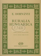 Ruralia Hungarica Op. 32a. (Piano Solo). By Ernst Von Dohnanyi (1877-1960) and Ernst von Dohn. For Piano. EMB. 40 pages. Editio Musica Budapest #Z2653. Published by Editio Musica Budapest.