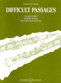 Difficult Passages - Volume 3 (for Oboe and Cor Anglais). By Various. Edited by Evelyn Rothwell. For Oboe, English Horn (Oboe). Boosey & Hawkes Chamber Music. 34 pages. Boosey & Hawkes #M060022944. Published by Boosey & Hawkes.

The material presented in these volumes is presented in alphabetical order, giving the classical repertoire in Volumes 1 and 2, and a collection of outstanding modern works in Volume 3. The Cor Anglais part is only included where that instrument occurs in the original score.