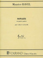 Sonate for Violin and Violoncello. (Parts). By Maurice Ravel (1875-1937). For Cello, Violin, String Duet. Editions Durand. 32 pages. Editions Durand #DR1017000. Published by Editions Durand.

In Four Movements: Allegro • Très vif • Lent • Vif, avec entrain.