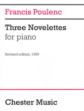 Three Novelettes (for Piano). By Francis Poulenc (1899-1963). Edited by Millan Sachania. For Piano. Music Sales America. 20th Century, Classical. Softcover. 16 pages. Chester Music #CH61584. Published by Chester Music.

The Trois Novelettes are typical of their composer's charm-with-a-twist and illustrate his accessible yet multi-layered piano writing. Edited by Millan Sachania, with introduction by Caroline Potter. Revised edition 1999.