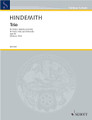 String Trio No. 1, Op. 34. (Parts). By Paul Hindemith (1895-1963). For String Trio. Schott. Set of Parts. 48 pages. Schott Music #ED3102. Published by Schott Music 